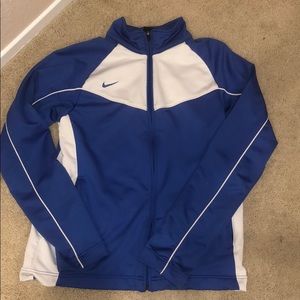 Blue Nike Sports Zip Up